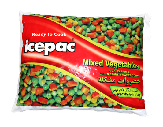 Mix-4 Peas, Carrots, Green beans and Sweet Corns